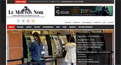 Desktop Screenshot of moutonnoir.com